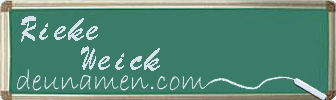 Rieke Weick Visitenkarte
